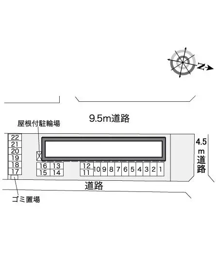 ★手数料０円★羽島郡岐南町平島８丁目 月極駐車場